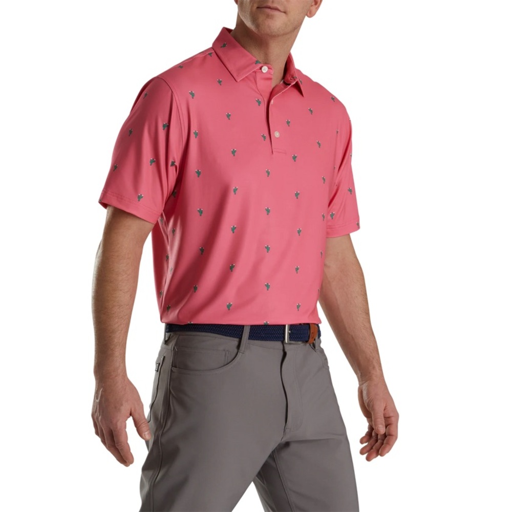 Men's Pink Polo Shirt